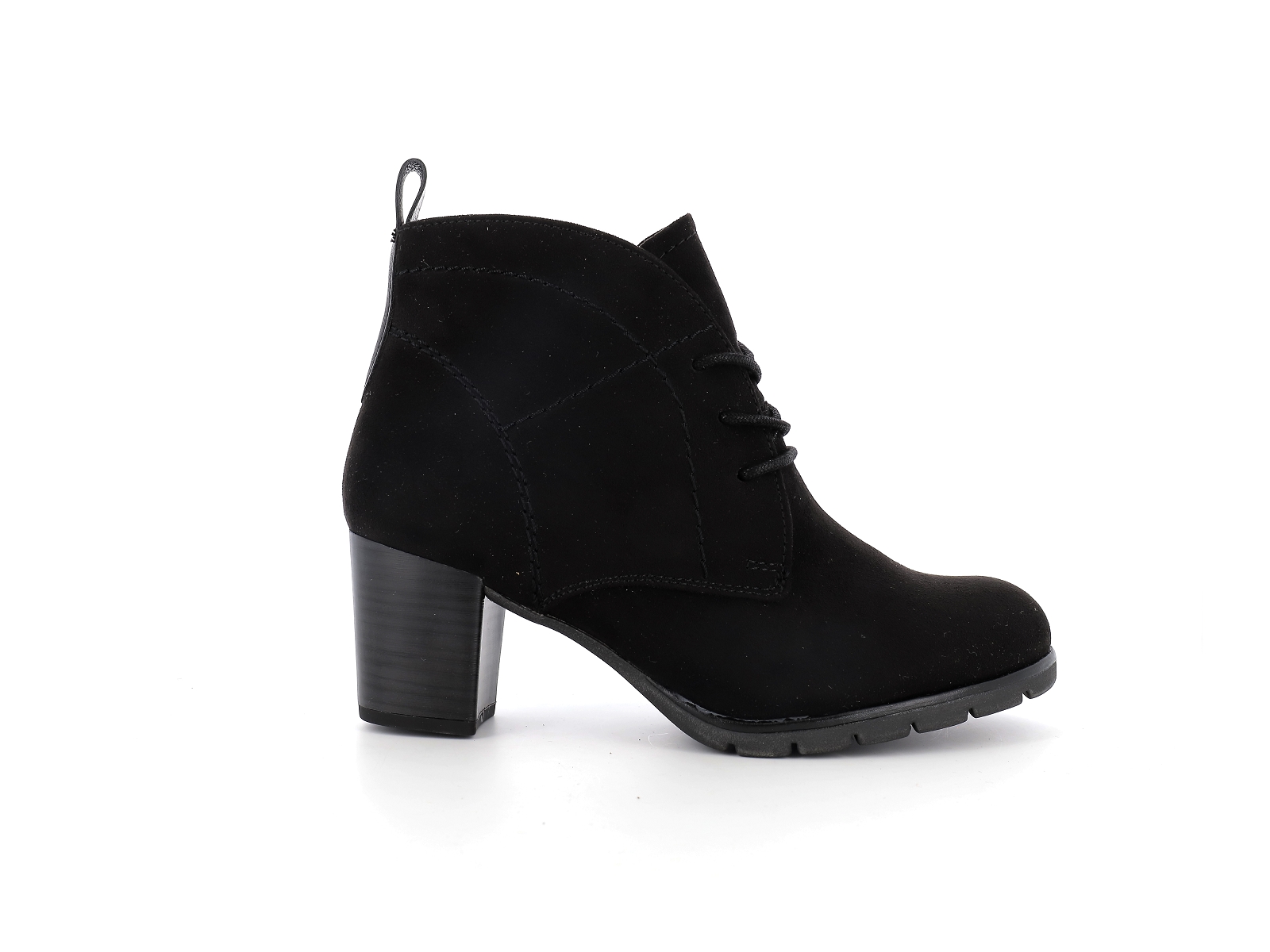 Marco tozzi-25107 Synthétique Velours Noir