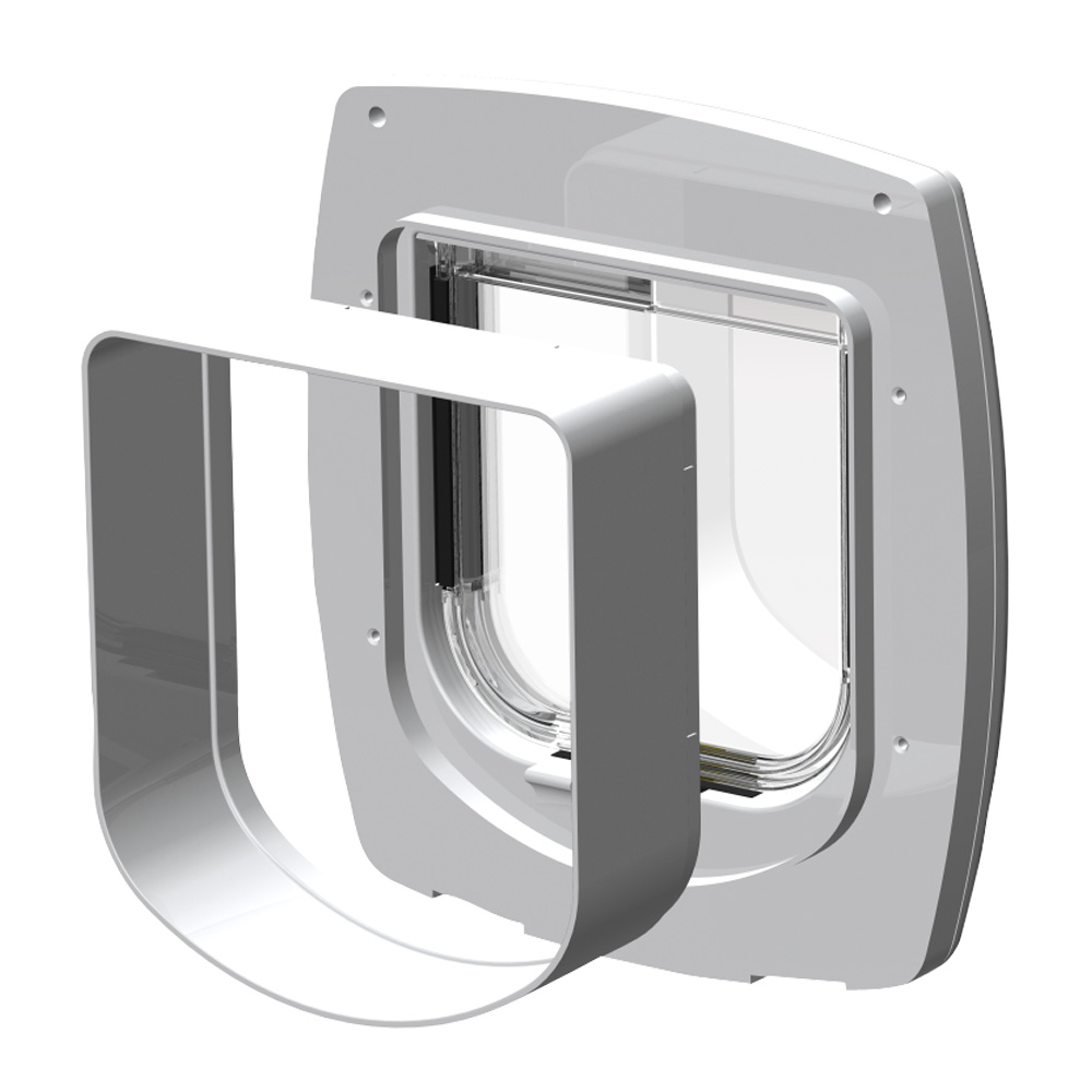 Ferplast extension pour porte pour petits chiens et chats chatière basculante swing 1 extension, 15,5 x 5 x h 16 cm, profondeur 5