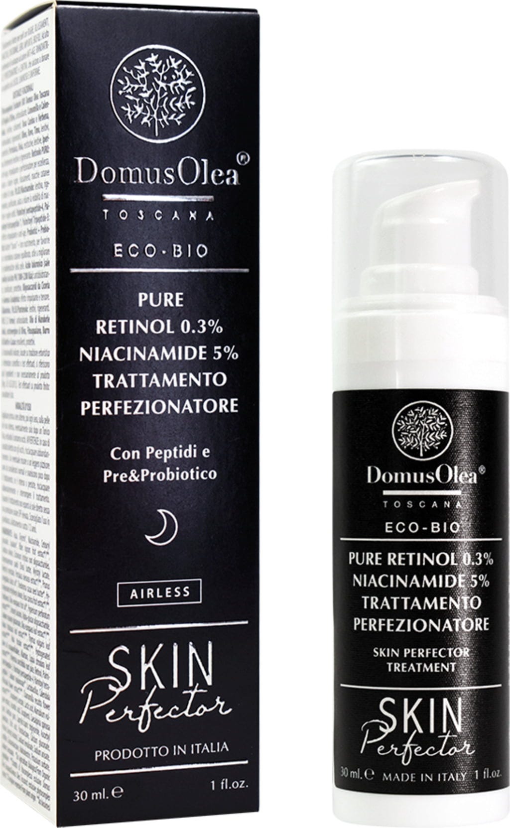 Domus Olea Toscana  Skin Perfector Nachtpflege Retinol 0,3% & Niacinamide 5%, 30 ml