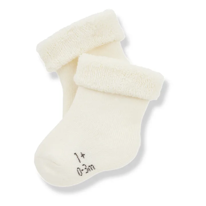 1+ in the family Chaussettes Gil Eponge | Ecru