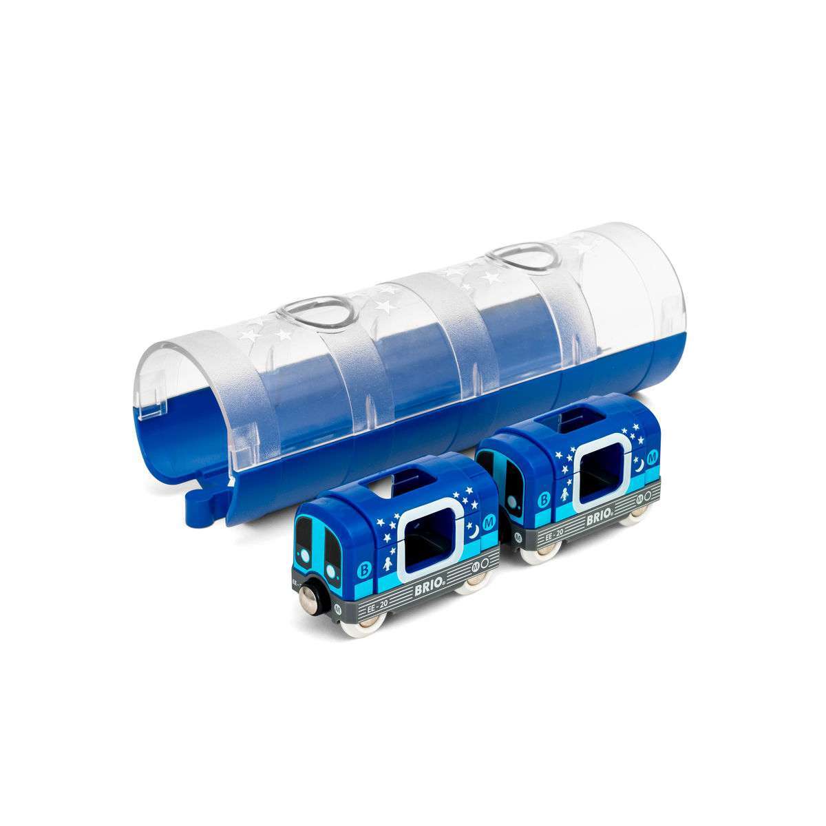 BRIO Spiel Tunnelbox U-Bahn Glow i. Dark