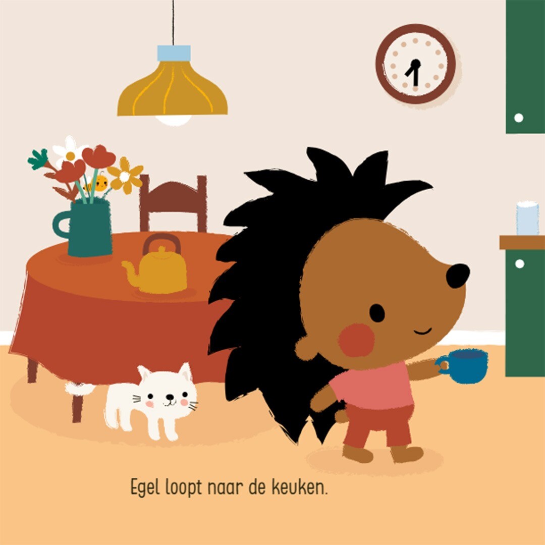 Uitgeverij ploegsma bora - egel gaat logeren