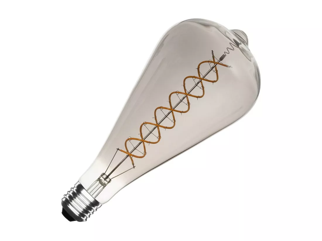 Ampoule LED Filament E27 8W 800 lm ST115 Smoky No Flicker 2200K Blanc chaud