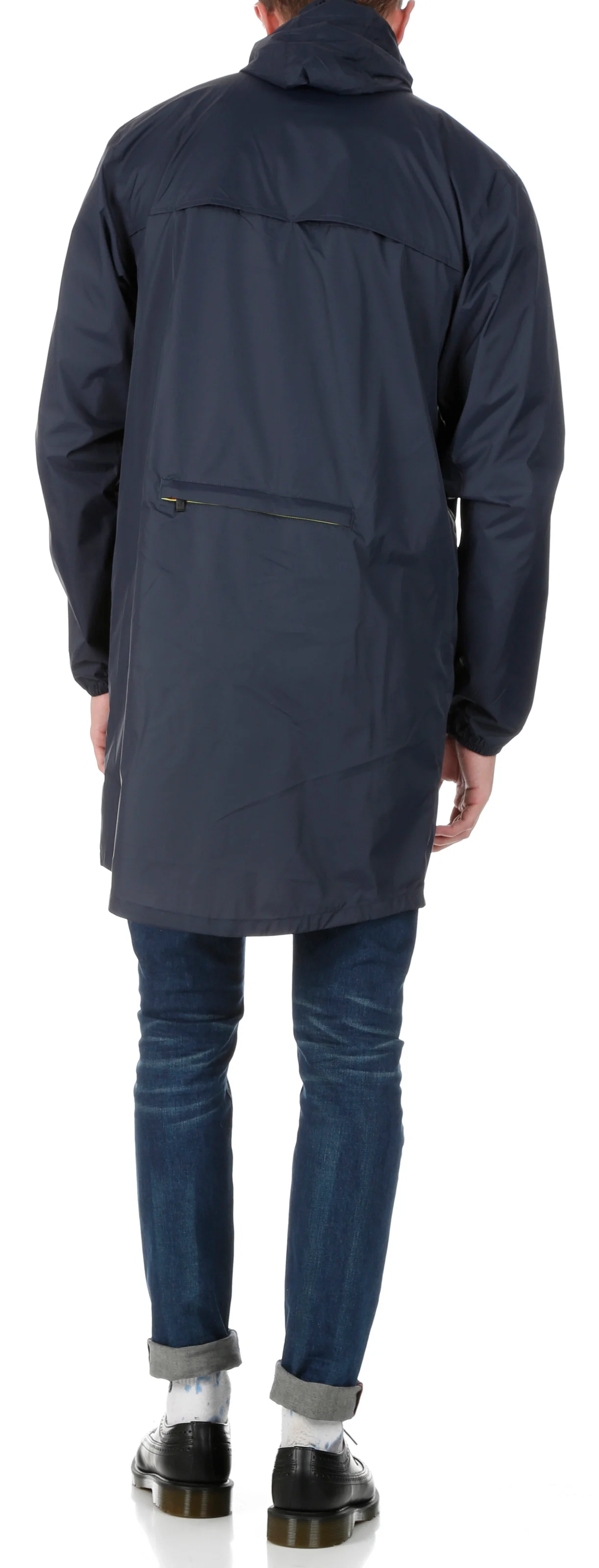 LE VRAI 3.0 EIFFEL - Imperméable long à capuche | Bleu