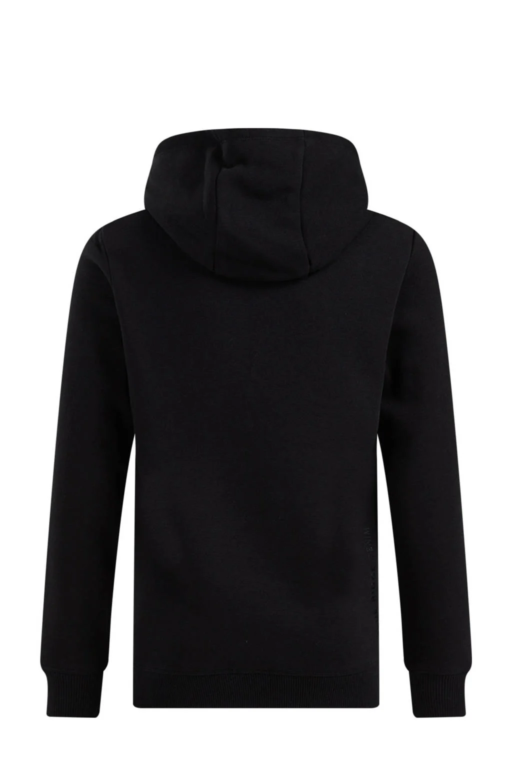 WE Fashion unisex hoodie zwart