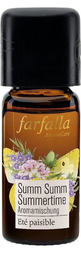 Farfalla Aromamischung<br>10 ml, Glasflasche, Summ-Summ-Summertime