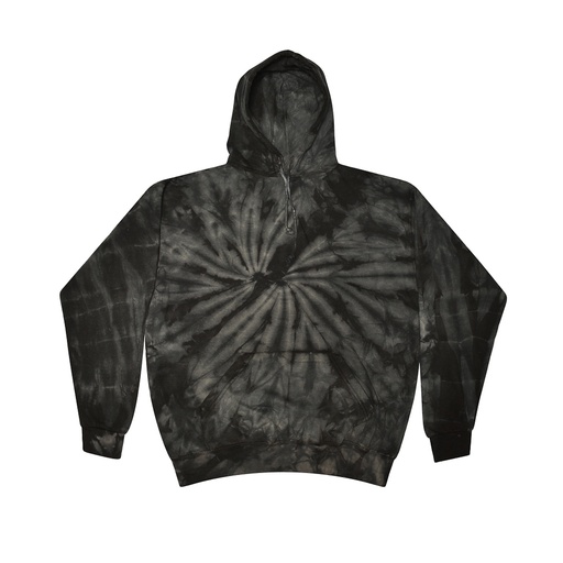 Moletom com capuz tie-dye arco-íris, Colortone