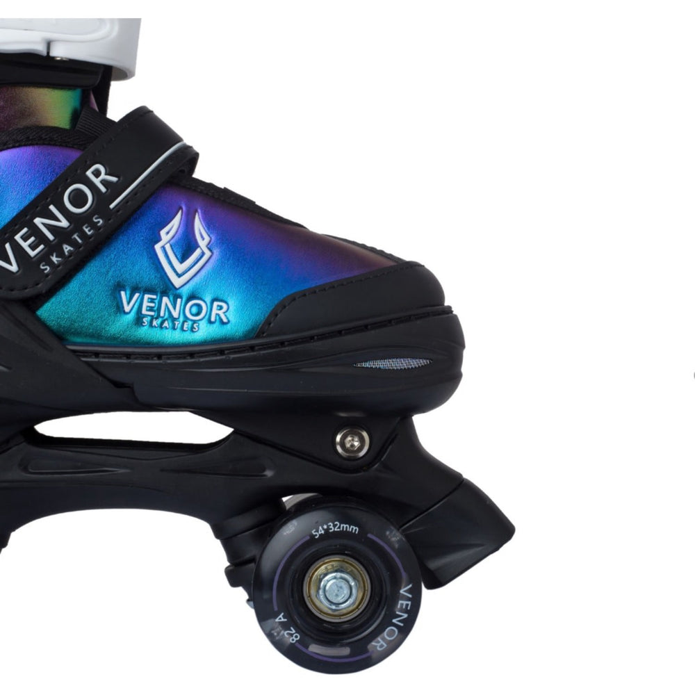 Køb VENOR Chameleon Rainbow Ignite LED Side-By-Side Rulleskøjter