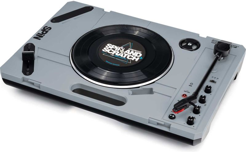 Platenspeler - Draagbaar - Inclusief 7 Inch Vinyl - Bluetooth - USB Opnamefunctie