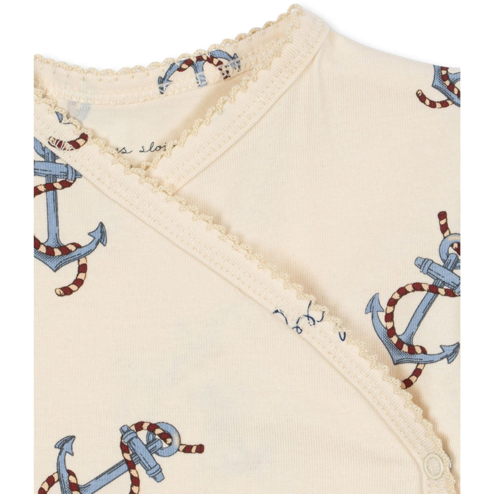 Køb Konges Sløjd Rock My Boat Basic Ss Newborn Body GOTS