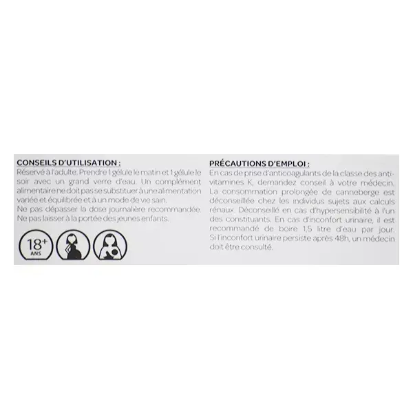 Arkopharma Cys-Control Conforto Urinário Cranberry 20 cápsulas