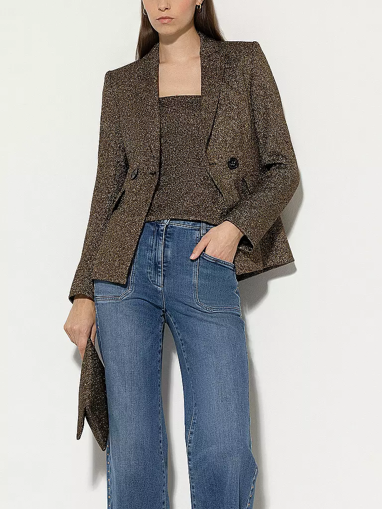 LUISA CERANO Blazer  gold