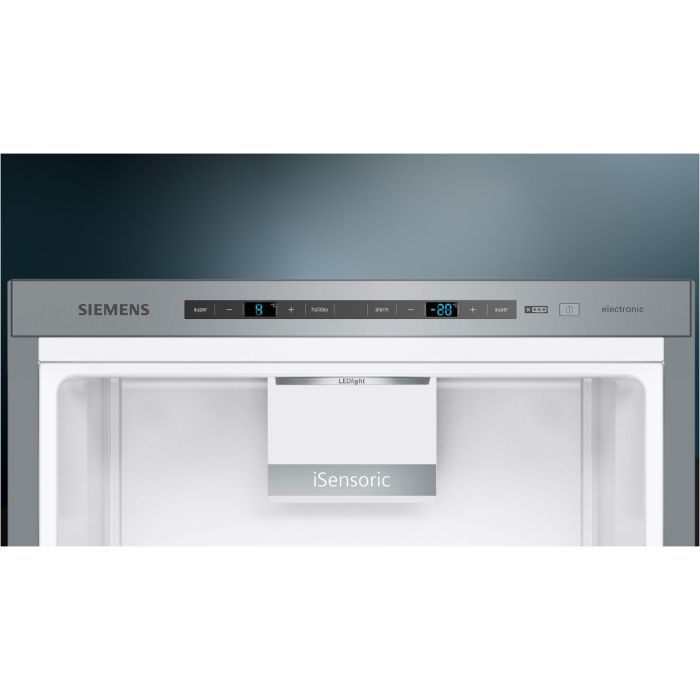 Siemens Kühl-Gefrierkombination iQ500 KG39EEXCA Black Steel