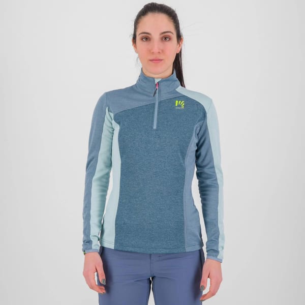 Sweat polaire ski rando KARPOS FEDERA H-Z W FLEECE BERING SEA/MOUNTAIN SPRING/STR