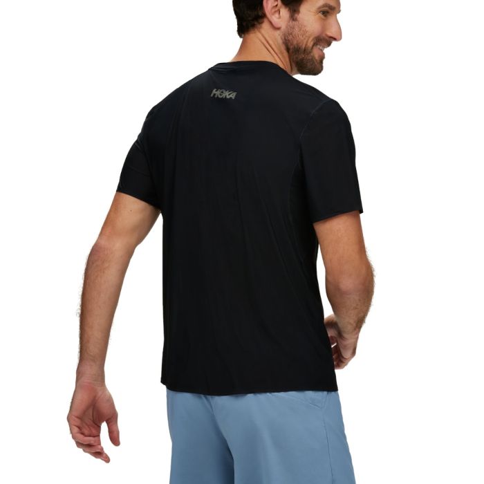 Hoka Herre T-shirts Airolite Run SS Tee Sort