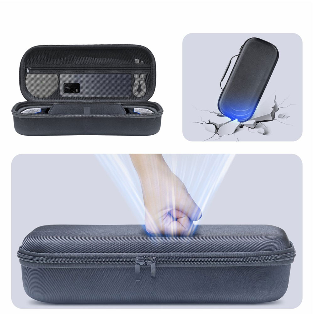 PlayStation Portal Remote Player Reise Box Schutztasche Hartschale mit Griff - Schwarz