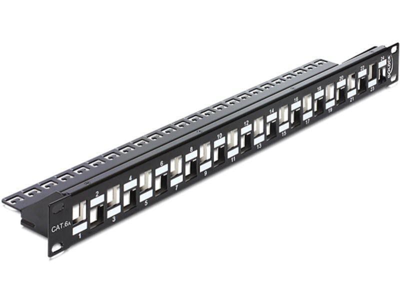 Delock Patchpanel 24 Port, Keystone 19