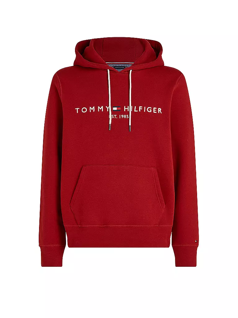 TOMMY HILFIGER Kapuzensweater - Hoodie rot