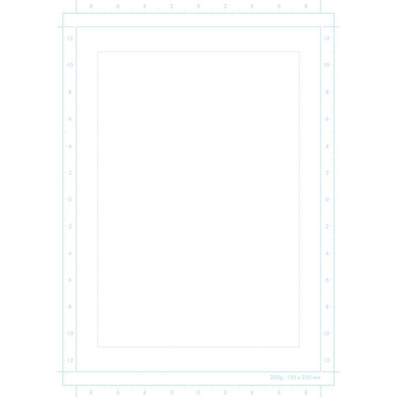 Manga Multi-techniques étui 40F B4 200g grille simple