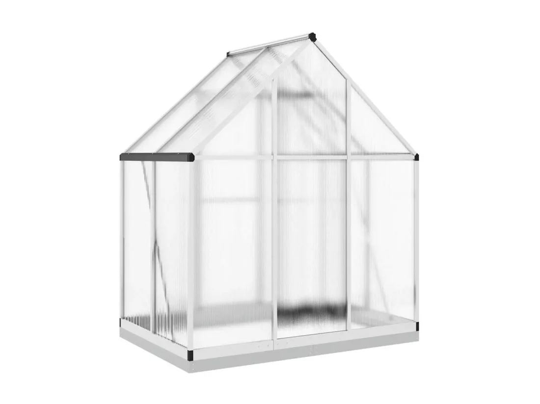 Serre tente abri plante aluminium argenté 169 x 114 x 202 cm 02_0044518