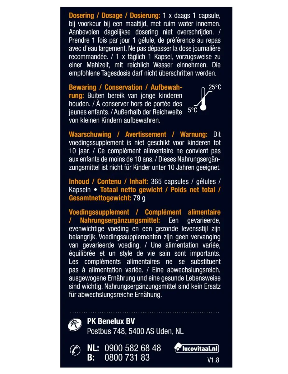 Vitamine D3 25 mcg