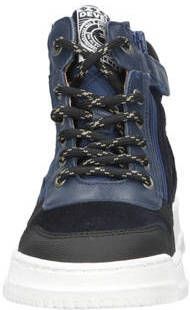 Develab 45887~~~~~~~~~~~~~~~~~~~~~~~~~ JongensHalf-hoogKindersneakers Blauw