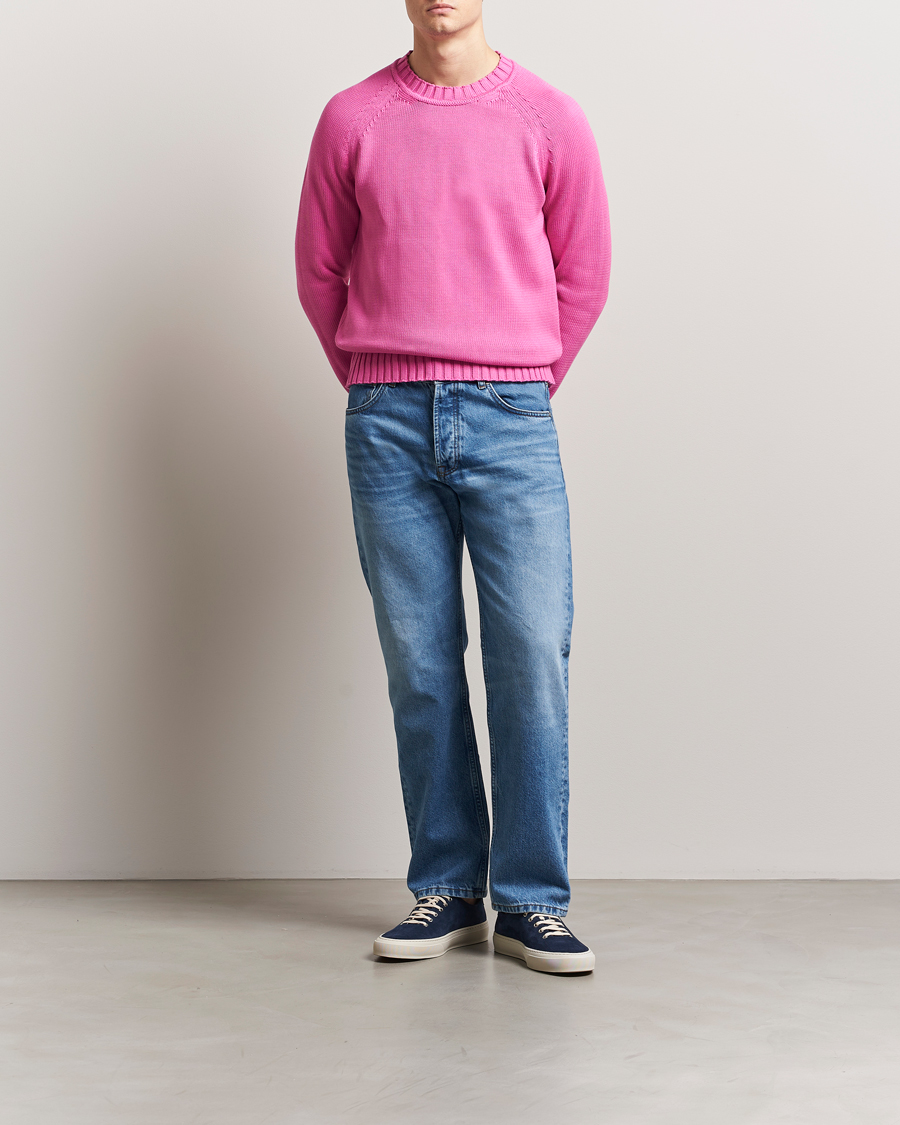 Morris Brooks Crew O-Neck Cerise
