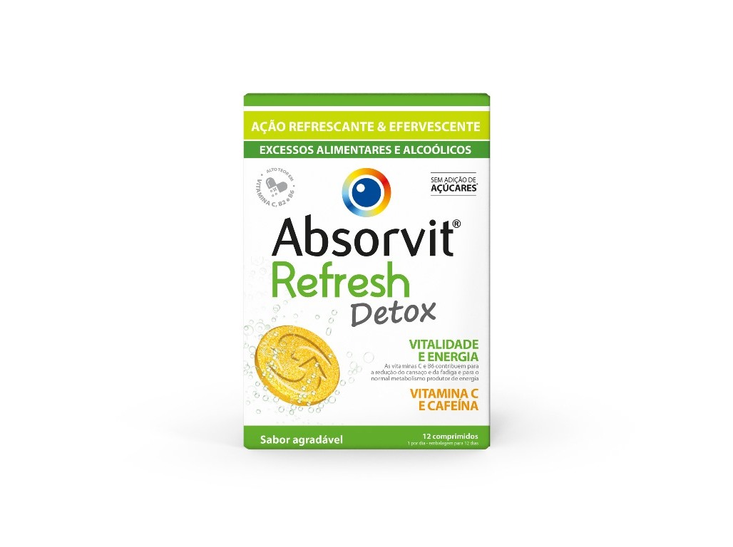 SUPLEMENTO ABSORVIT REFRESH EFERVESCENTE