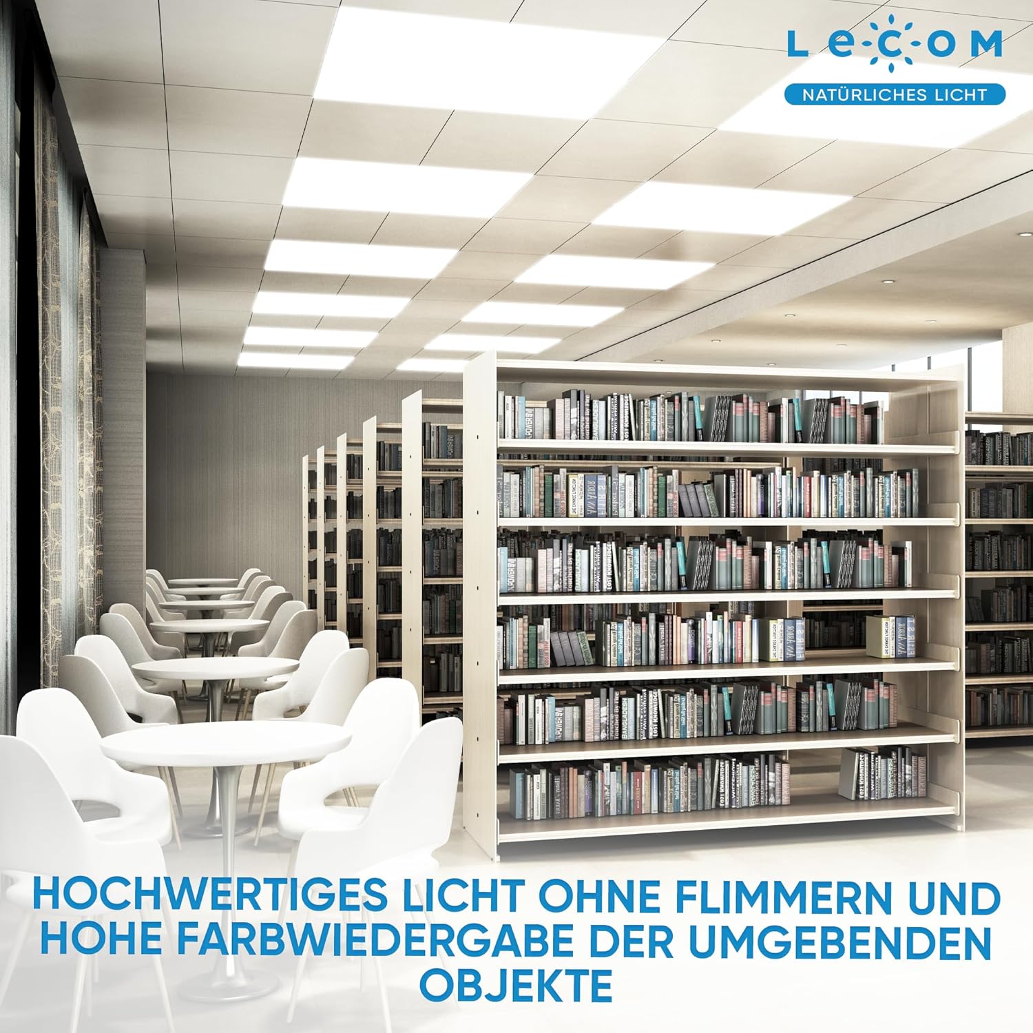 LED Panel 120x60Dimmbar - Deckenleuchte 60W mit Fernbedienung CCT CRI90 Flach Einbauleuchte für Rasterdecke Odenwalddecke Rechteckig