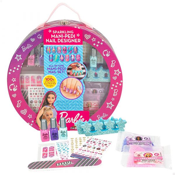 Cra-z-art Estojo De Manicure e Pedicure com Acessórios Barbie
