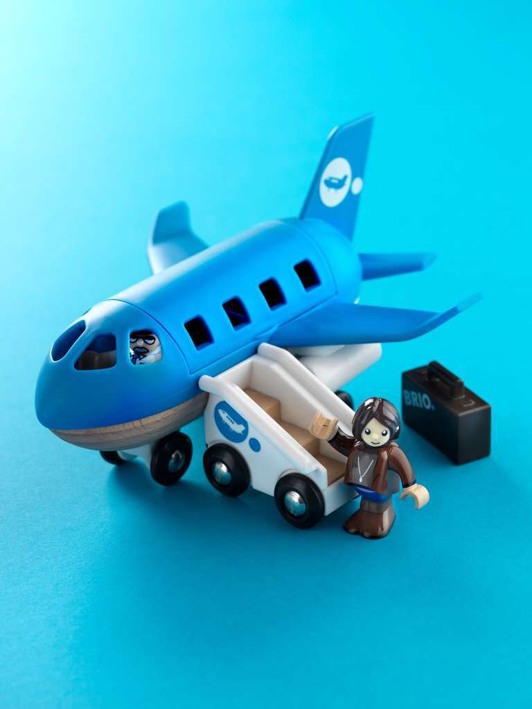 BRIO Spiel Blaues Flugzeug
