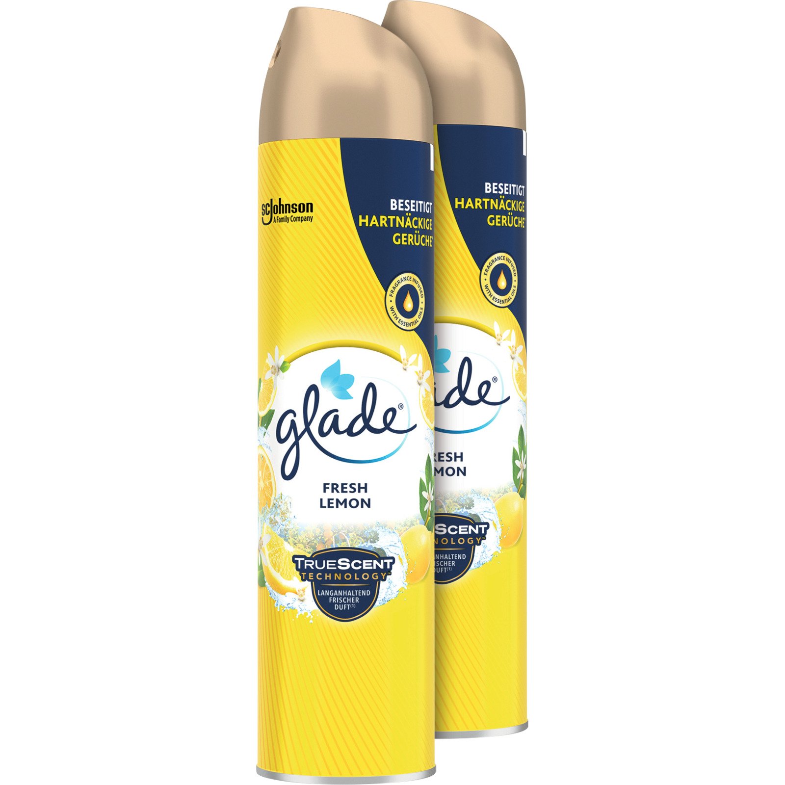 Glade Duftspray Fresh Lemon 2 x 300 ml