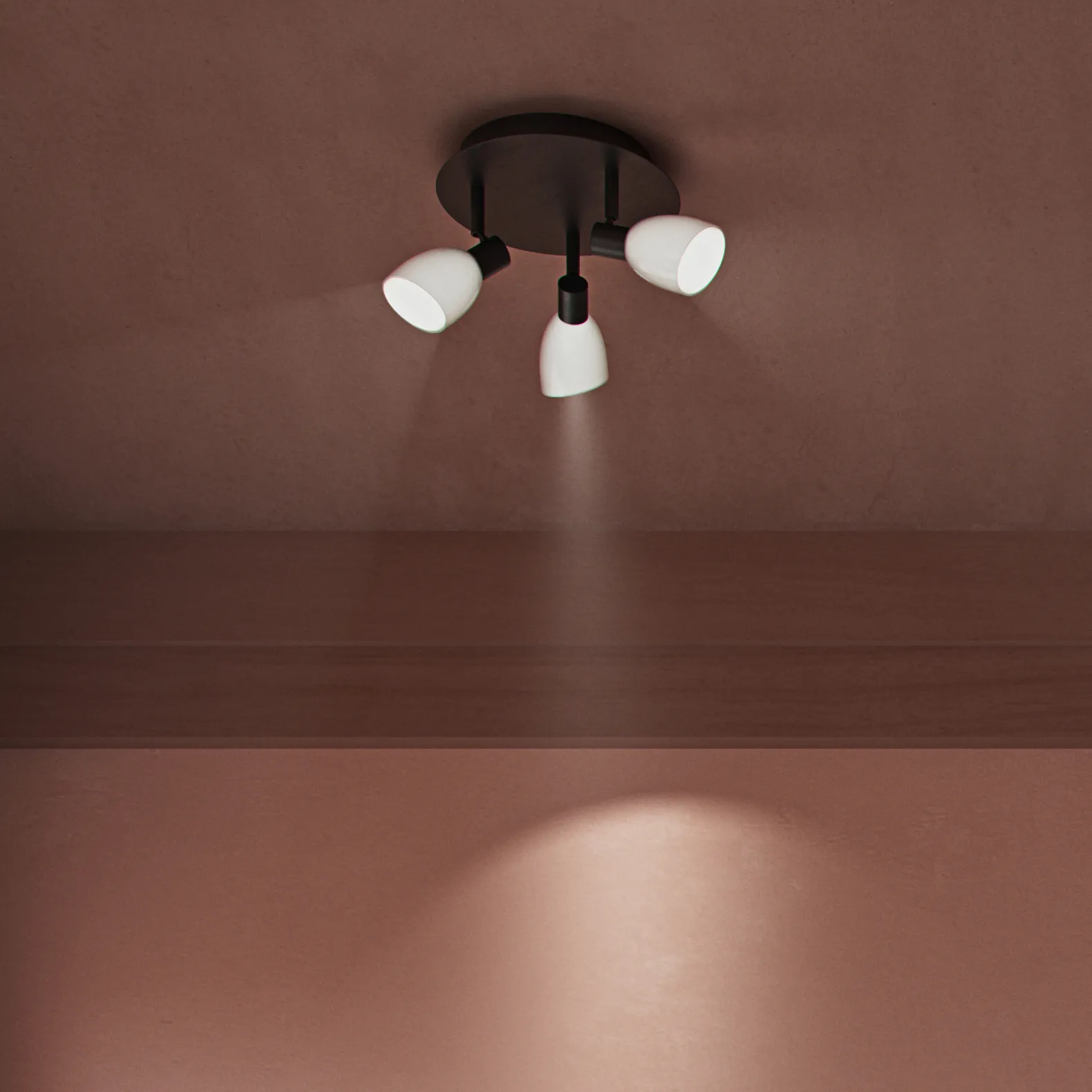Herstal Cut Spotlight Loftlampe