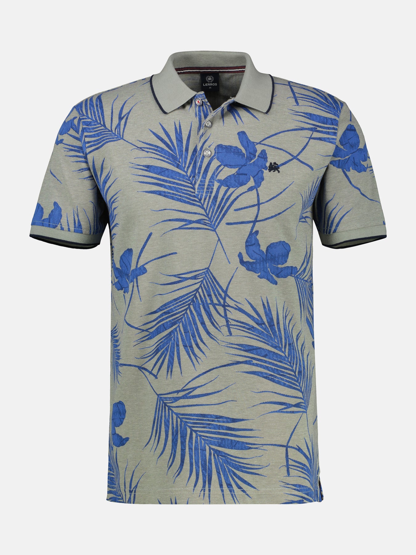 Modisches Poloshirt, sommerlich gemustert