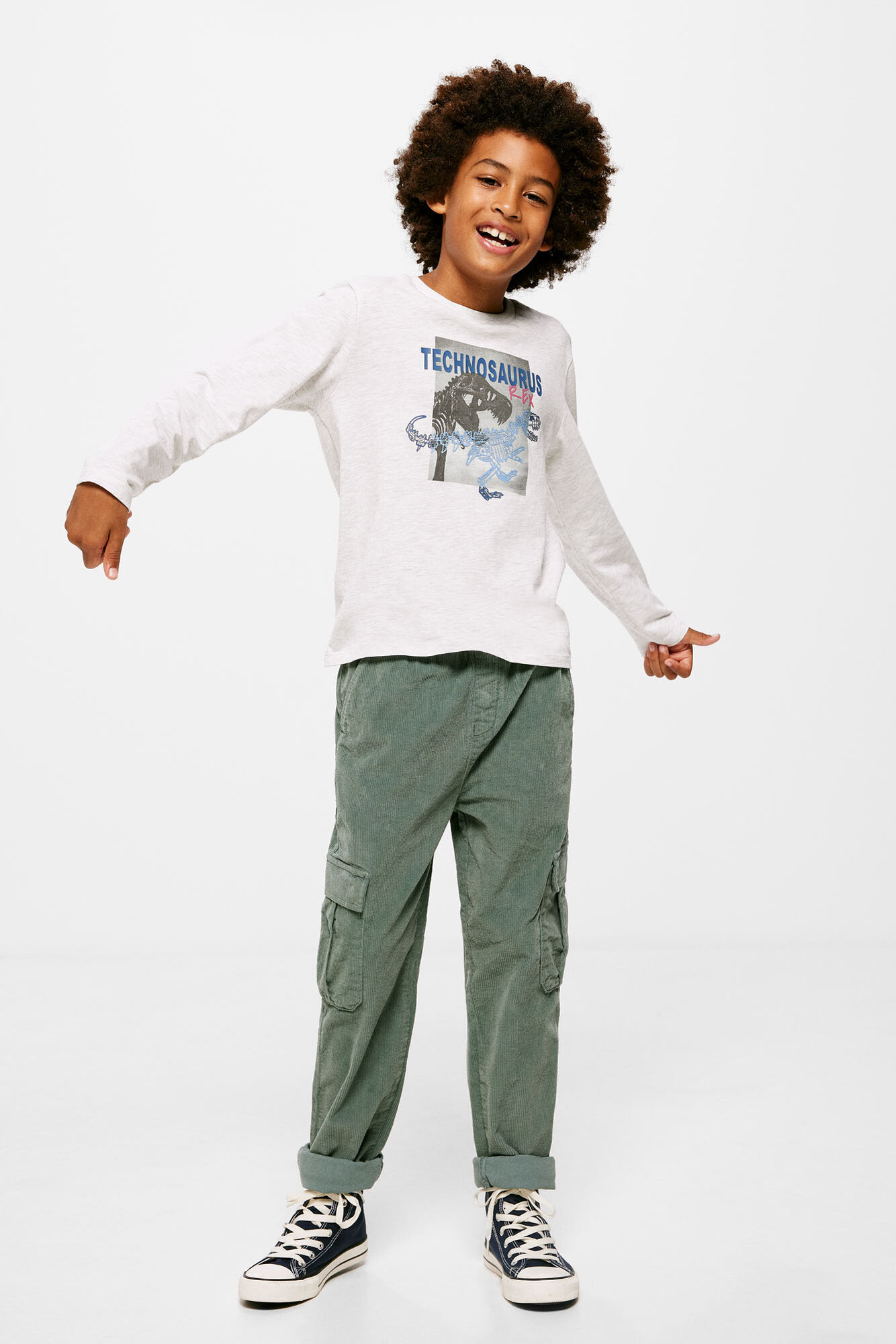 Camiseta Technosaurus para meninos