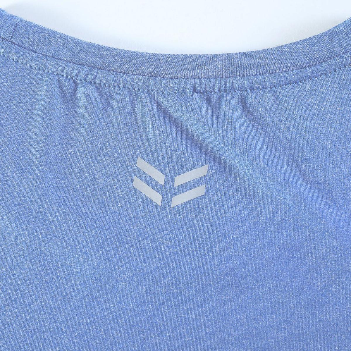 (Gr. XXL) Sport Tanktop Ärmelloses Lauf T-Shirt Trainingsoberteil für Herren - Blau