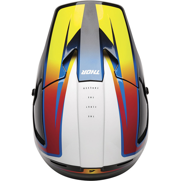 Thor Motocross - Casque Reflex Accel Blanc / Noir / Multicolore