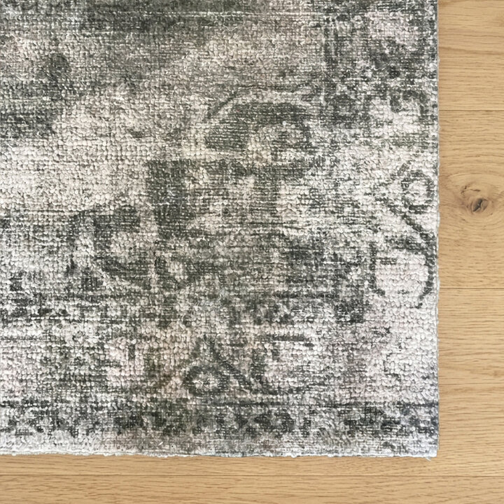 Vintage vloerkleed - Kyra Medaillon Groen | Duurzaam design