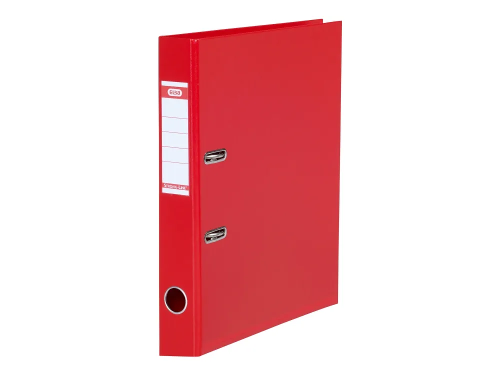 Brevordner ELBA Strong-Line® A4, 5 cm ryg, rød