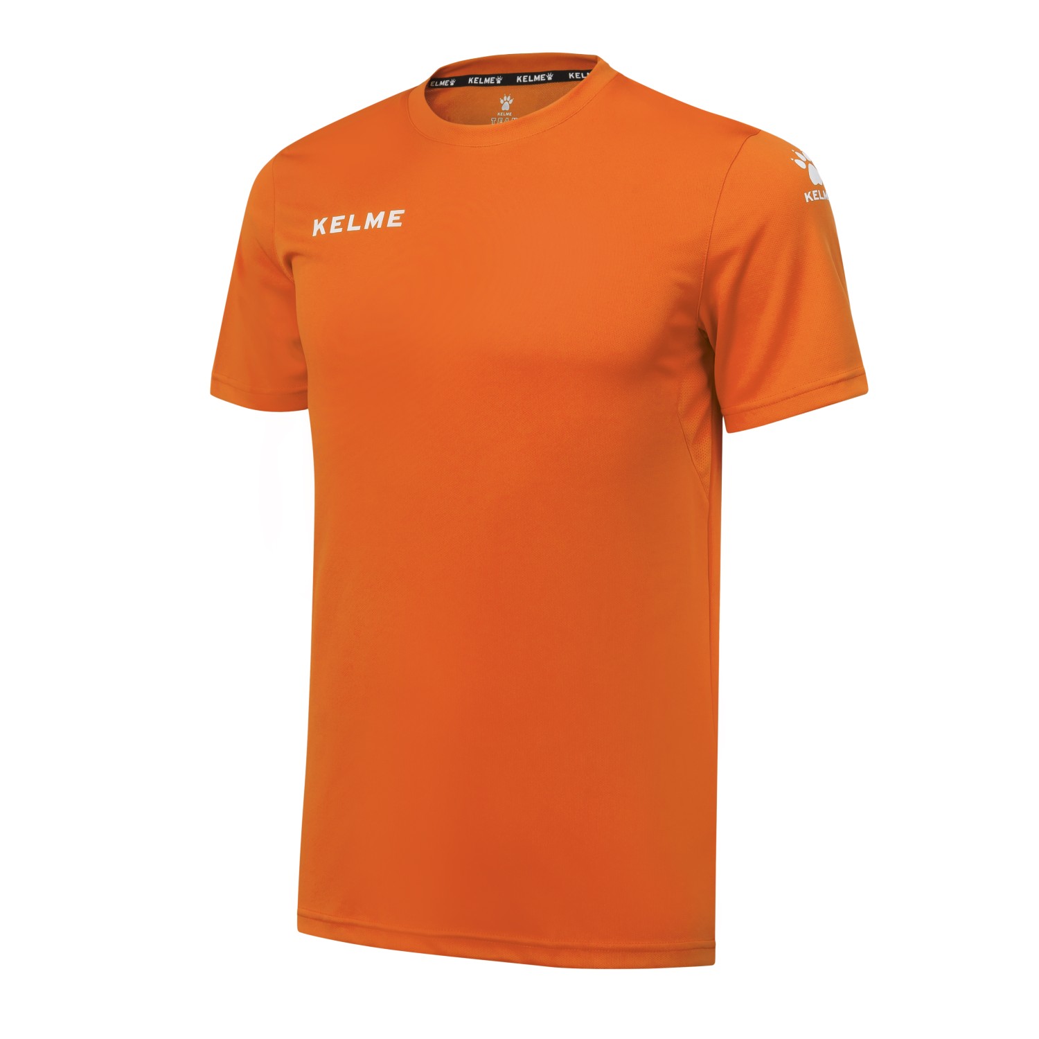 Camiseta de manga curta Kelme, laranja campus.