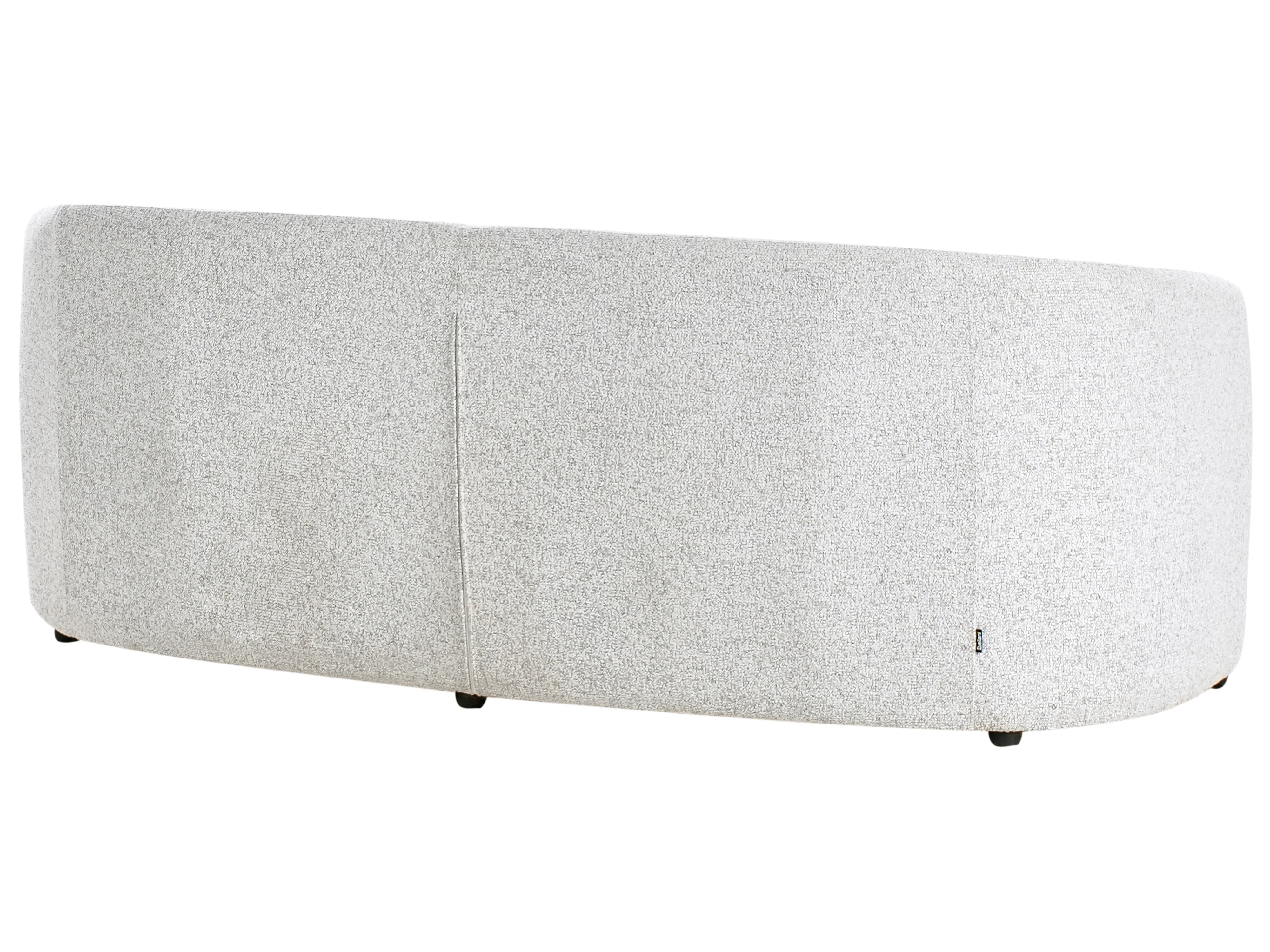 Bank 3-zits ROSET Stof Lichtbeige