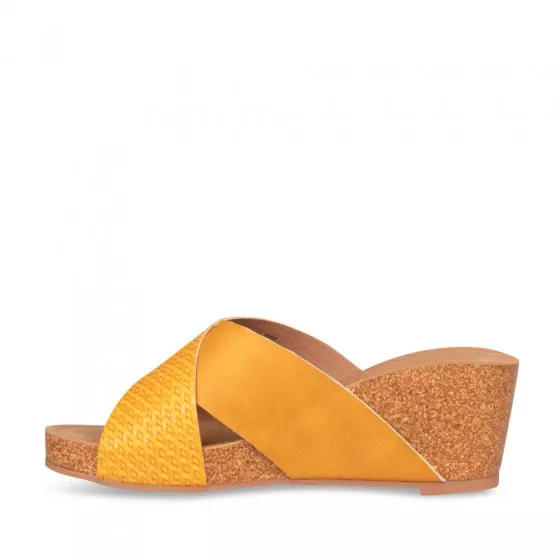 Mules JAUNE LADY GLAM