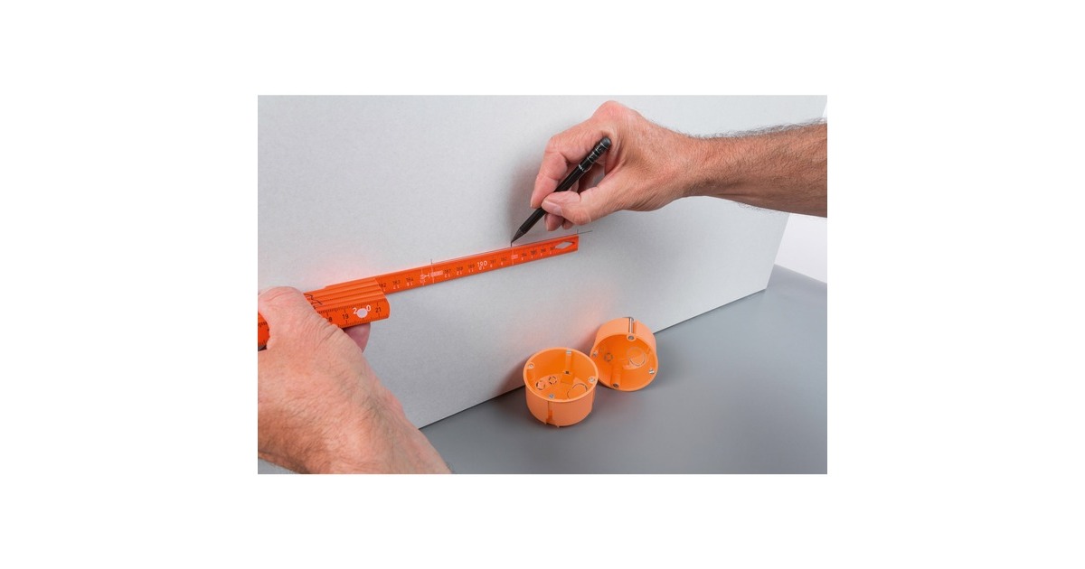 WihaElektriciensduimstok Longlife 2m meetlat  (Oranje)
