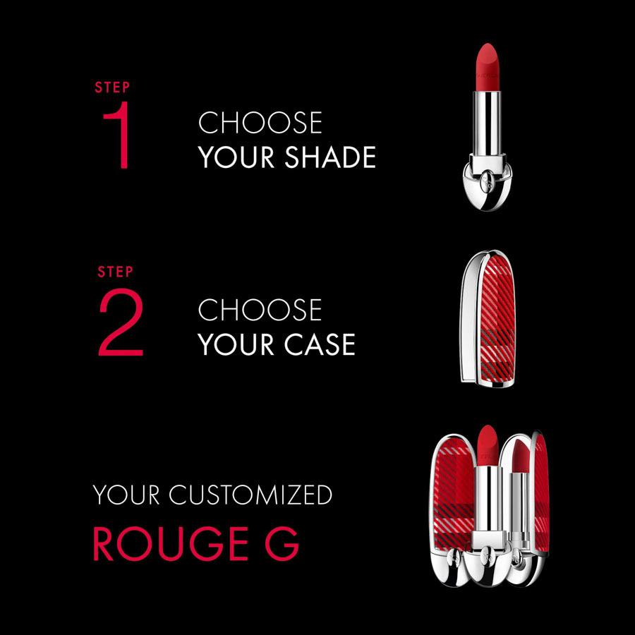 Guerlain Rouge G Luxurious Velvet 214 Flame Red 3,5g