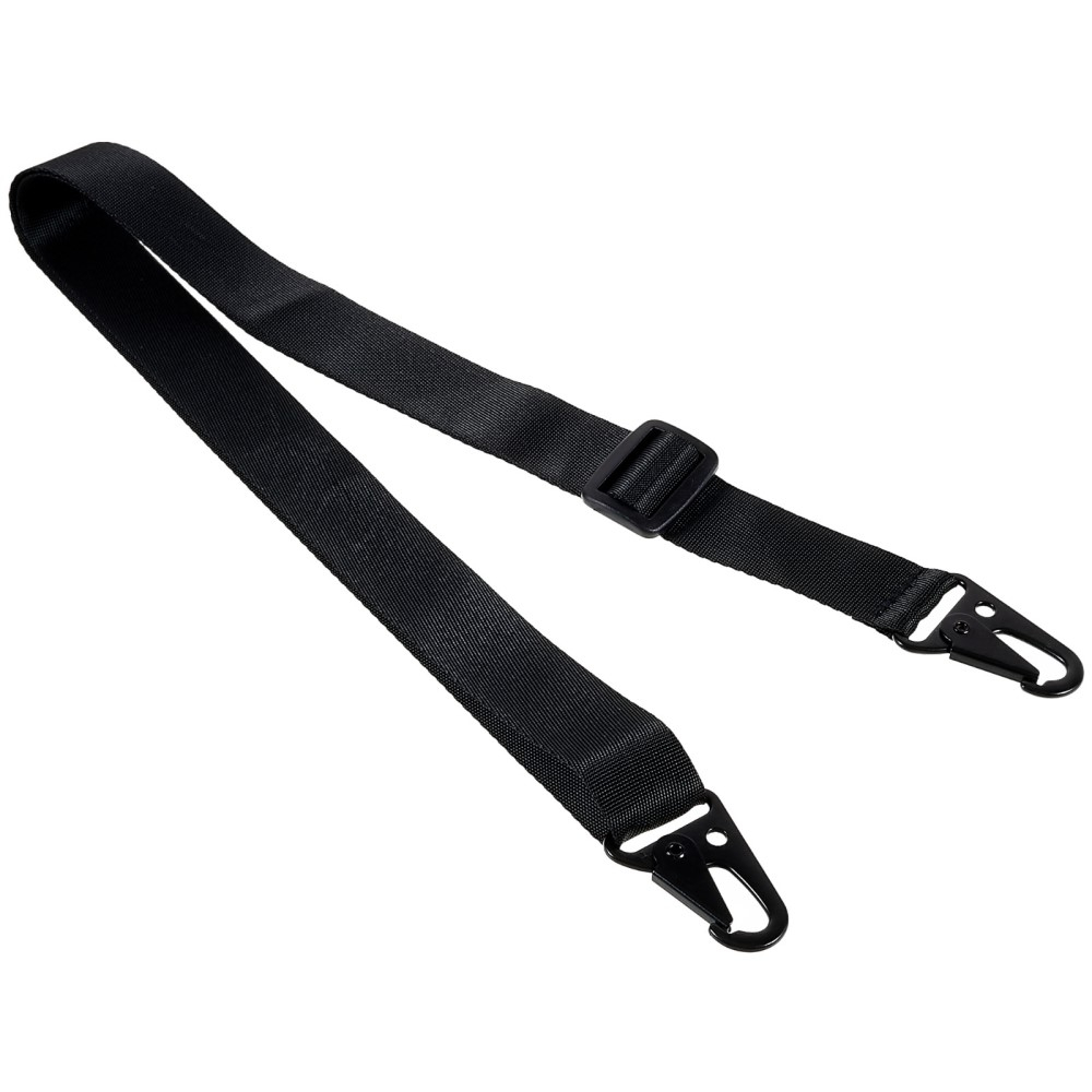 iPhone 14 Necklace Gummi Case Hülle   Handykette Nylon Strap (160cm) - Schwarz