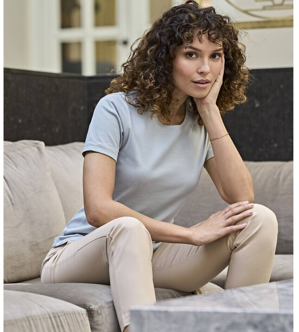 TEE JAYS TJ580 - T-shirt Femme Élégant et Confortable en Coton