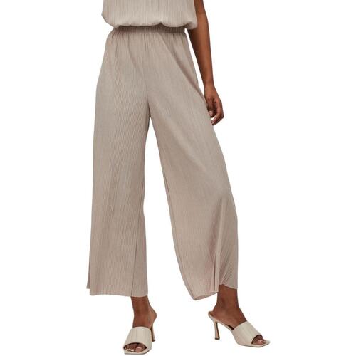 Vila - VIPLISA HW CULOTTE PANTS Beige