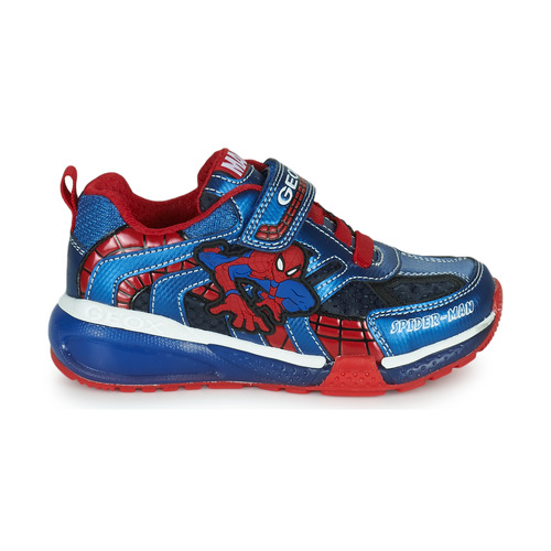 Geox - J BAYONYC BOY B - Bleu / Rouge