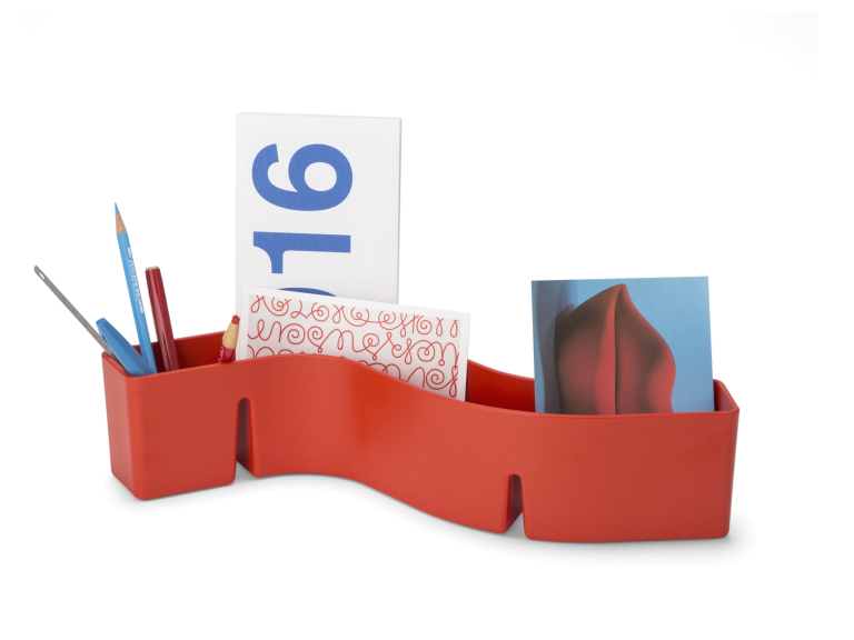 Vitra S-Tidy pennenbakje poppy red