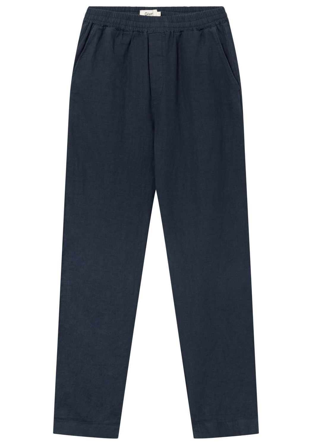 Givn Berlin Leinenhose Eric Trousers Midnight Blue
